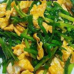 ニラと玉子炒め