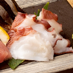 国産タコのお造り