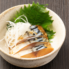 生鯖の胡麻醤油漬け