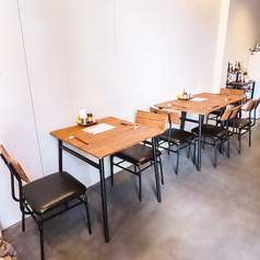 2名様用テーブル席