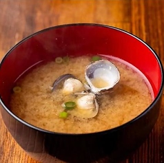 しじみのお味噌汁・あおさのお味噌汁