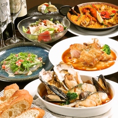 牡蠣と魚介のレストラン クオーレ デルペッシェのコース写真