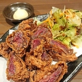 料理メニュー写真&nbsp;熟成牛ハラミのレア唐揚げ　※