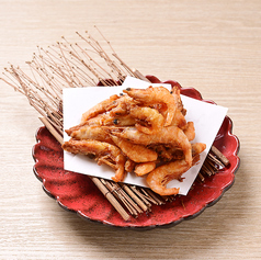 サクサク白海老の唐揚げ