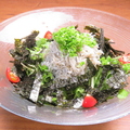 料理メニュー写真 海藻サラダ/駿河湾産しらすと海苔のサラダ