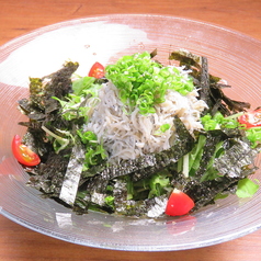海藻サラダ/駿河湾産しらすと海苔のサラダ