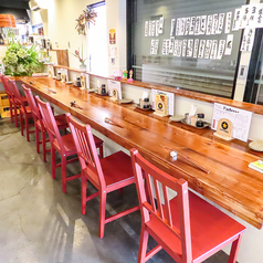 カウンター席6席