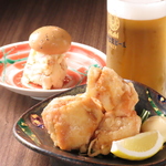 静岡県産の銘柄鶏肉を使った一品料理がよくお酒に合います！！