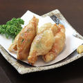料理メニュー写真&nbsp;鶏皮餃子