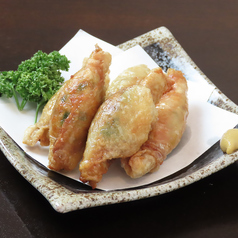 鶏皮餃子