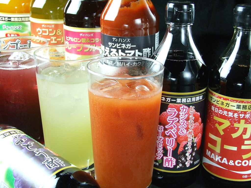 コラーゲンたっぷりの絶品もつ鍋には、さっぱり健康チューハイがよく合う!!美容と健康に♪