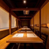 お一人様も大人数の宴会も大歓迎◎多様なお席をご用意！