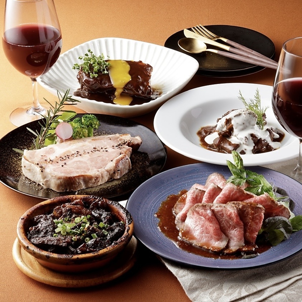 姉妹店『ルベッタ』のコース