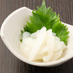 肉厚刺身くらげわさびポン酢