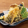 料理メニュー写真 サバと季節野菜の天ぷら