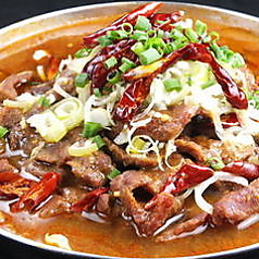 牛肉の四川風煮込み