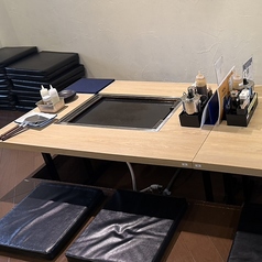 2名様からご利用可能な掘りごたつ席！ご家族、ご友人、会社の飲み会など各種宴会におすすめです！
