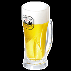 生ビール中(アサヒスーパードライ)