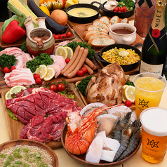 BBQ×缶詰×BAR KINGDOMのコース写真
