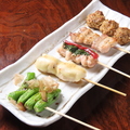 料理メニュー写真&nbsp;串焼き　盛合せ