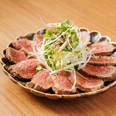 大麦牛 炭焼き赤身のたたき