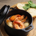 料理メニュー写真&nbsp;海老とマッシュルームのアヒージョ