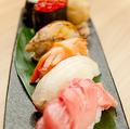 料理メニュー写真 おまかせ握り寿司七貫盛り合わせ