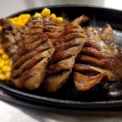◆牛タンステーキ(フライドオニオン/わさび)