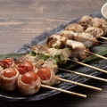 料理メニュー写真&nbsp;野菜巻き串６種盛り