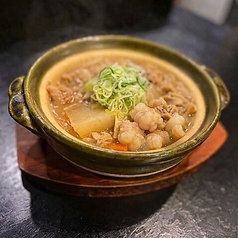 牛もつ塩煮込み