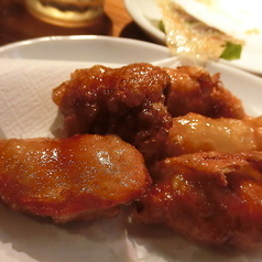 鳥皮餃子包み揚げor鳥皮パリパリ唐揚げ