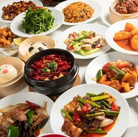 種類豊富な本格四川料理がお楽しみ頂けます！