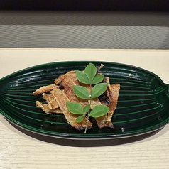 エイヒレの炙り焼き