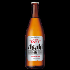 瓶ビール中瓶(アサヒスーパードライ)
