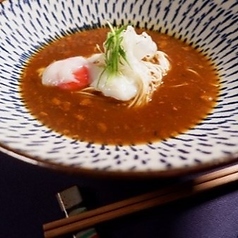 贅沢姫路和牛の筋入りカレー創麺 玉子入り(温)