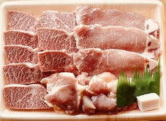 1.一鉄特製　国産牛焼肉セット　２~３人前　500g &nbsp;自家製タレ付　　《1日前の予約制》