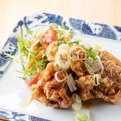 越の鶏油淋鶏定食