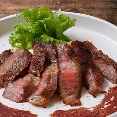 サーロインステーキ　～赤ワインマスタードソース～