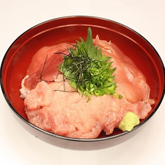 まぐろとネギトロ丼