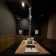 空間づくりも、おもてなしの一部。