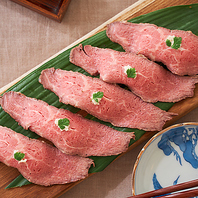 肉寿司も自慢!3480円の食べ飲み放題で登場!