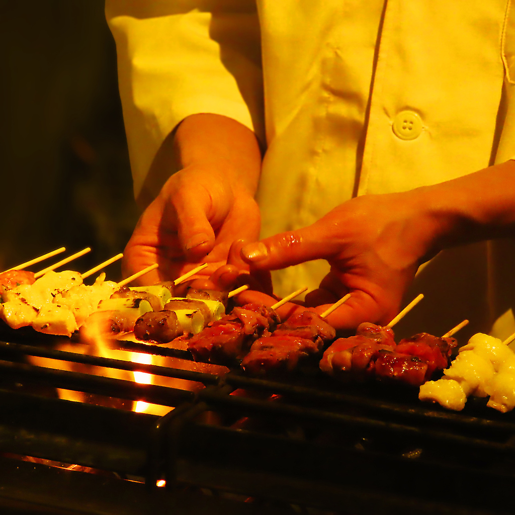 精肉店直送の鮮度を誇る牛串はまさに至福の味◎部位ごとの旨味を逃さず丁寧に焼き上げます♪