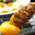 料理メニュー写真 月見つくね