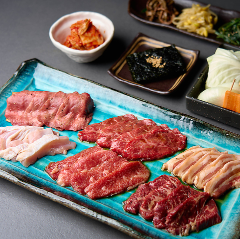 焼肉　遊の厳選黒毛和牛をお楽しみください。