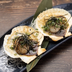 ホタテのバター醤油
