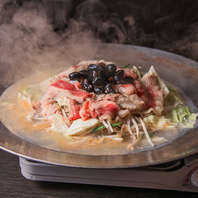 自慢のしじみ炊き肉