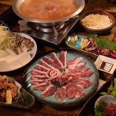 京橋居酒屋 京鴨と豚GOURDのコース写真
