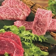 和牛赤身肉盛り合わせ(1人前各2枚)