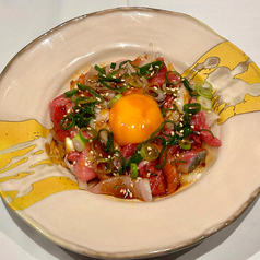 お刺身ごちゃまぜユッケ