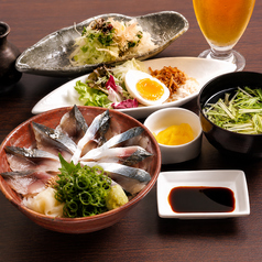 とろさばのお刺身丼夜定食